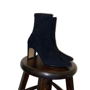 New Black Sock Boots - Size 9